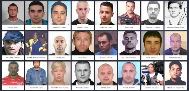 Ko su najtraženiji kriminalci u Evropi?