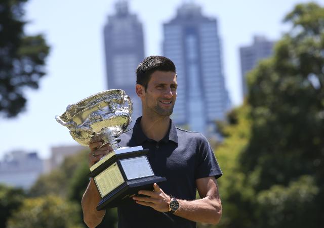 Officials congratulate Djokovic on 6th Australia title