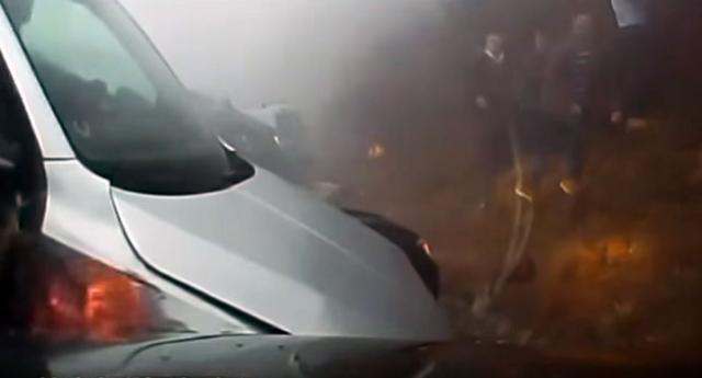 Opomena vozačima: Dramatičan snimak lančanog sudara