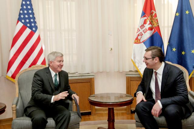 Vučić sa Skatom: Podrška SAD reformama