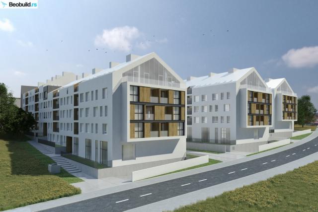 Nièe novi stambeni blok pored Dunava