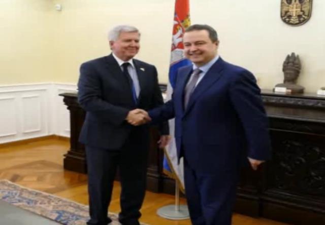 Dačić se sastao sa novim ambasadorom SAD u Srbiji