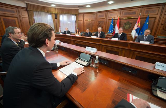 Serbian PM, Austrian FM present "action plan for 2016"