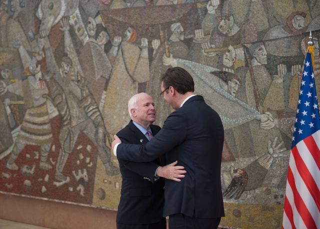 McCain: It's up to Serbians to decide on NATO membership