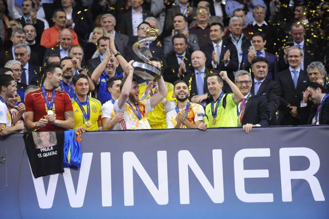 Spain claim their seventh UEFA Futsal Euro title
