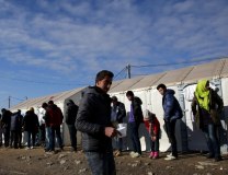 Migrants in Tabanovce, Macedonia (Tanjug/AP)