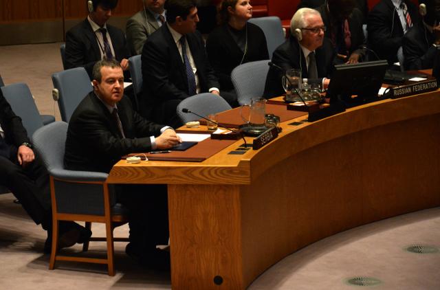 Serbia "can't be punching bag," FM tells UNSC Kosovo meeting
