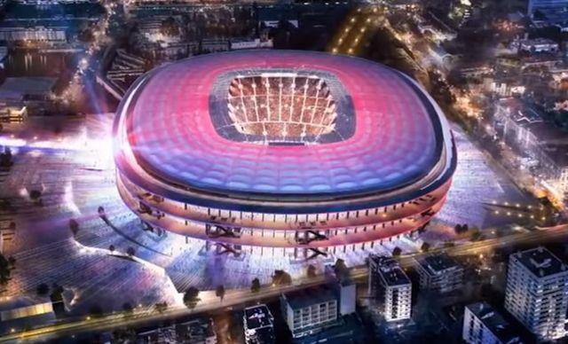 Kamp Nou se širi, 105.000 mesta