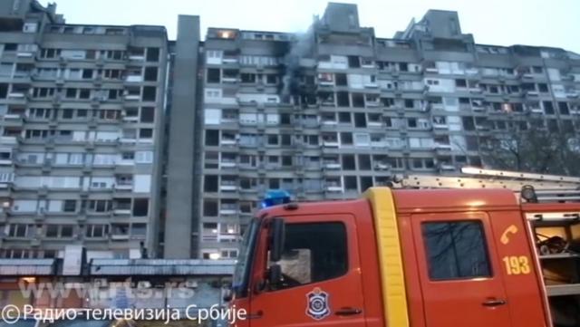 Two dead in fire in New Belgrade apartment