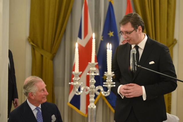 PM hosts dinner for visiting British royals