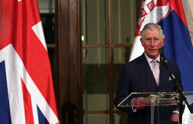 Prince Charles addresses reception at Serbian Assembly