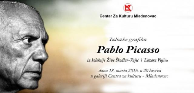 Izložba grafika Pabla Pikasa u Mladenovcu
