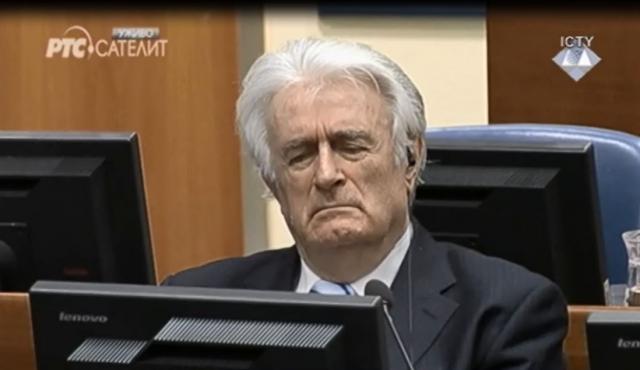 Šta je Karadžić prvo rekao posle presude
