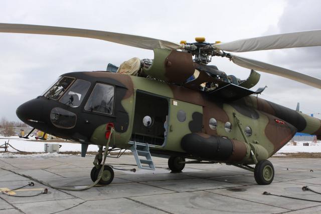 MoD publishes photos of helicopters bought from Russia