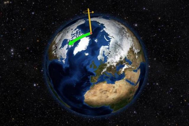 Zbog globalnog zagrevanja, Zemljina osa se pomera na istok