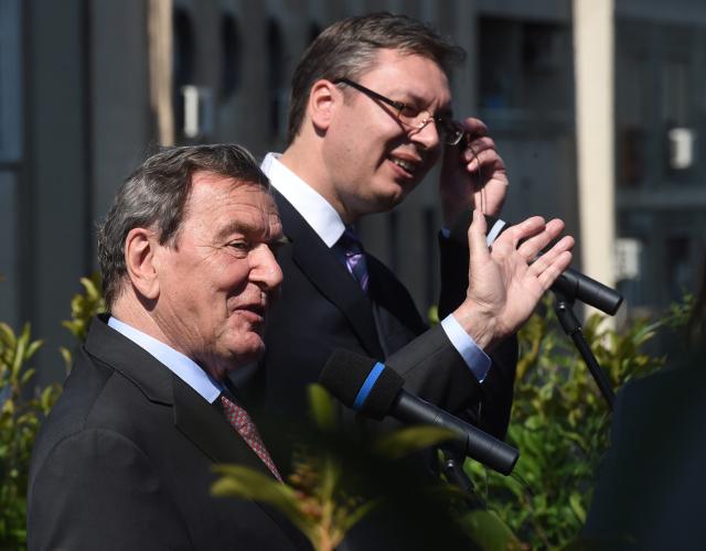 "Realistic for Serbia to join EU by 2020" - Schroeder