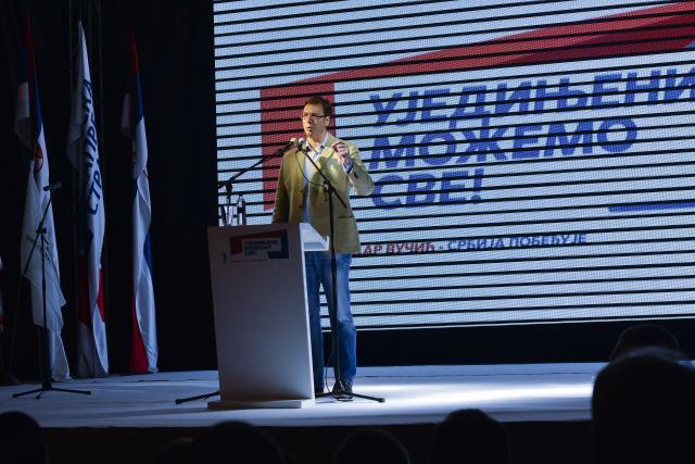 "Vucic accused of Putin-style one-man rule"