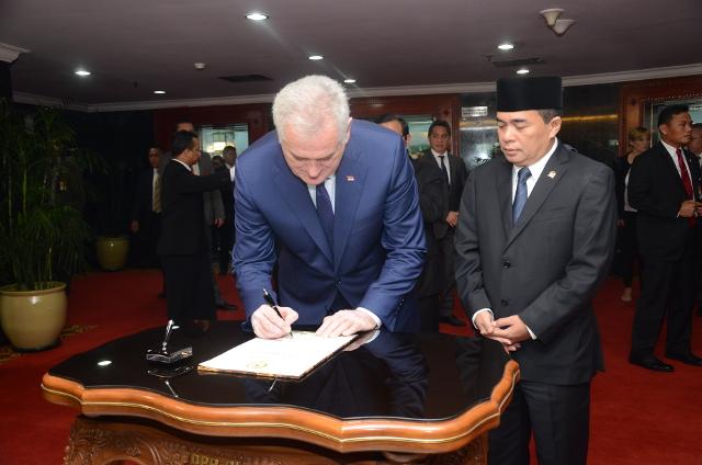 Indonesia "hopes for speedy accession of ally Serbia to EU"