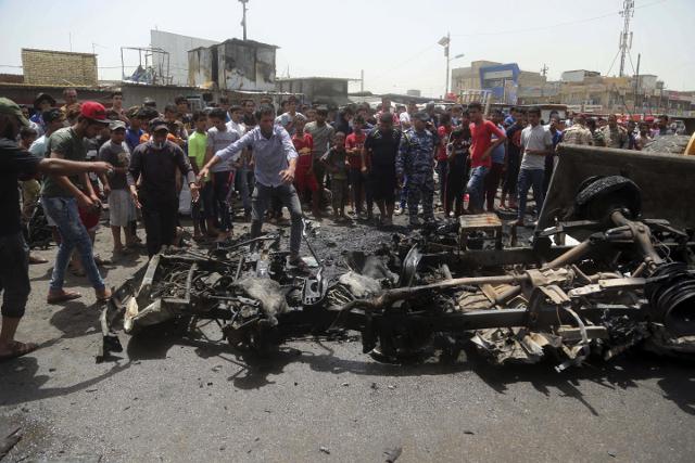 IS kills at least 64 in Baghdad, most of them women