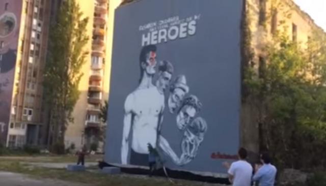 Sarajevo ima najveæi mural posveæen Dejvidu Bouviju
