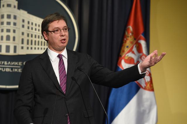 Vucic says his government has no 