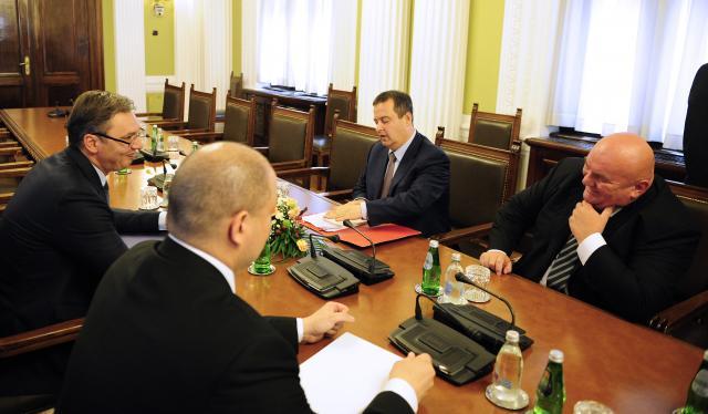 Dacic tells SNS leader of his 