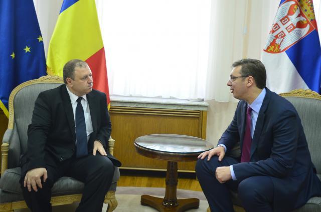 Ambassadors of Romania and Sweden in farewell visits