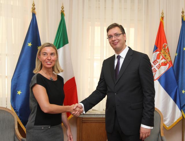 Vucic expected in Brussels "once new govt. has been formed"