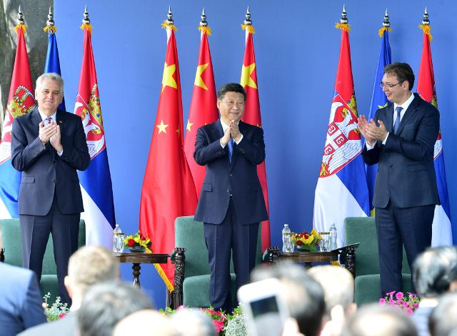 China's Xi wraps up visit to Serbia by visiting steelworks