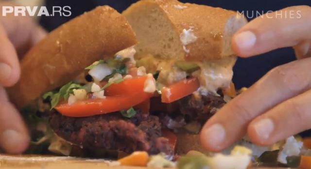 Munchies na Prvoj: Veganski burger od pasullja