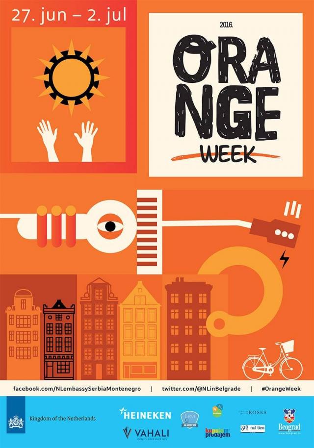 "Orange week" od sutra donosi duh Holandije u Beograd
