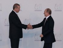 A file photo of Erdogan and Putin (Getty Images)