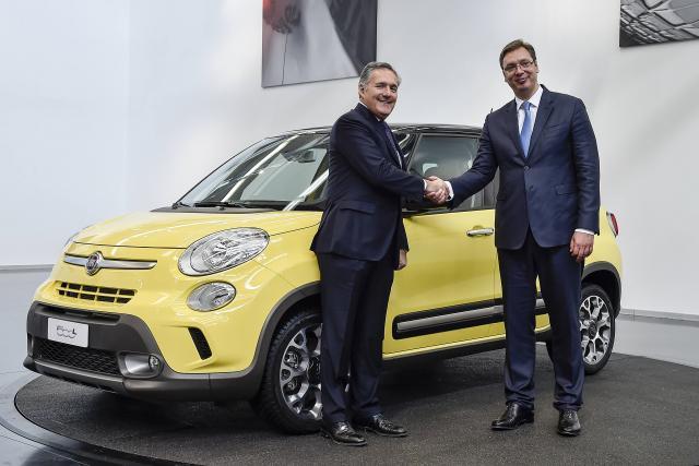 Fiat "remains committed to operations in Serbia"