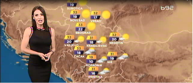 Sutra moguća kiša u Srbiji, Afrika 