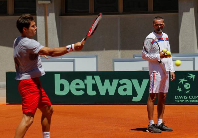 Teniseri osetili šljaku na Tašmajdanu (FOTO)