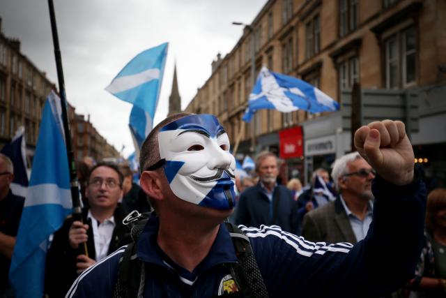 Škoti na ulicama, traže nezavisnost /FOTO