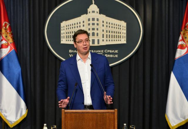 Vucic cuts his planned parliament address 