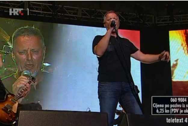Indeks: Tompson zvezda HRT,publika vikala "Za dom spremni"