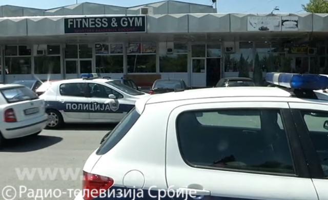 Man shot in both legs in front of Belgrade gym