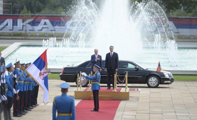 Western and Russian media report about Biden's visit