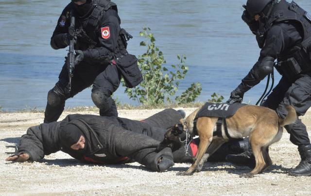 Kako je izgledala vežba policija Srbije i Srpske / VIDEO