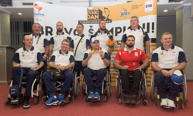 Beograd doèekao prve paraolimpijce iz Rija