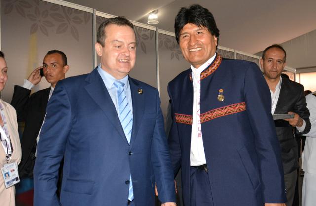 Dacic meets with leaders attending NAM summit in Venezuela