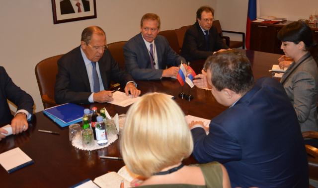 Russia-Serbia relations as "strategic partnership"