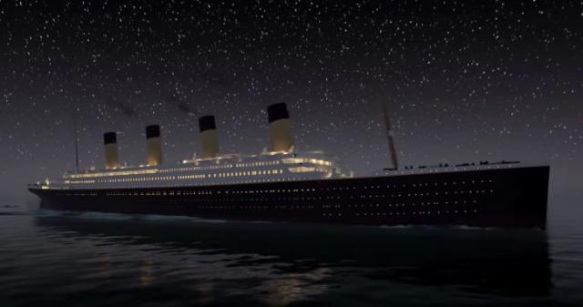 Tragièan kraj morskog diva: Potapanje Titanika u realnom vremenu