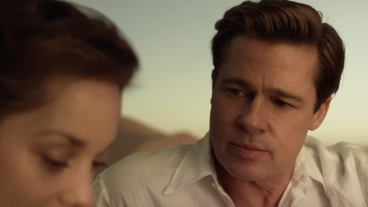 брэд питт и марион котийяр в фильме союзники. марион котийяр и брэд питт. брэд питт и марион котийяр союзники. союзники фильм 2016. брэд питт союзники.