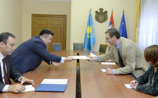 Vucic invited to visit Kazakhstan