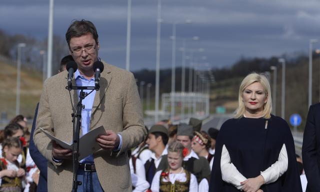 PM opens highway stretch, says "Serbia dreams again"