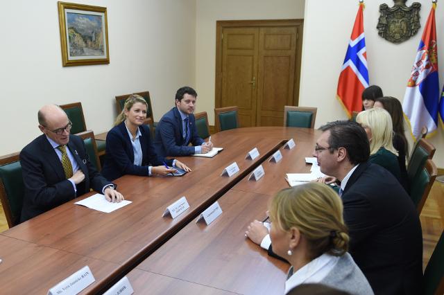 Norway is "important partner, friend of Serbia"