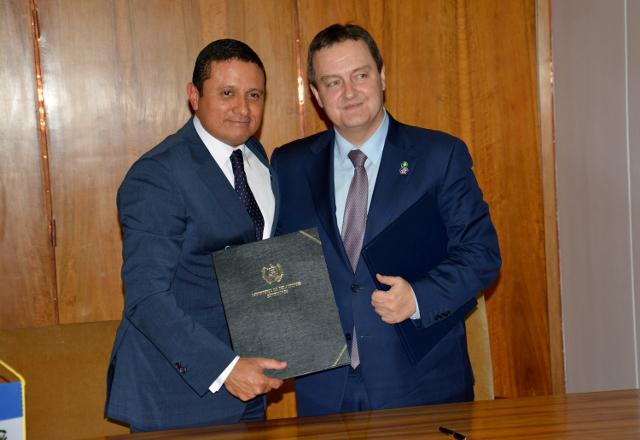 Guatemala thanked for supporting Serbia on Kosovo